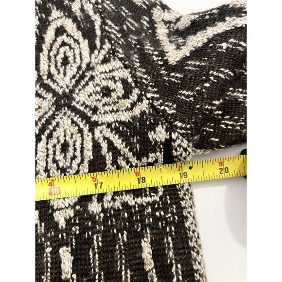 FREE PEOPLE KAI TASSEL HOODED CARDIGAN XS BOHO RUSTIC INDIE COTTAGECORE - Picture 8 of 9